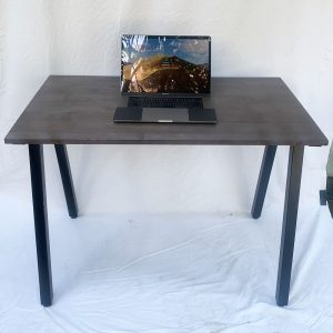 Bàn làm việc 100x60cm gỗ cao su hệ PLY chân lắp ráp