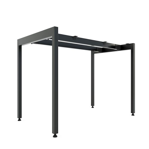 Chân sắt lắp ráp bàn 100x50cm hệ Slean HCSL001