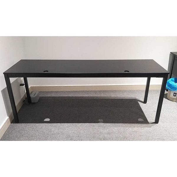 Bàn làm việc 200x60cm gỗ cao su chân sắt hệ Uconcept HBUC036