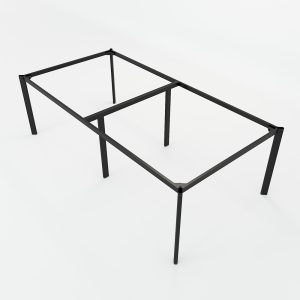 HBOV013 - Bàn cụm 4 240x120 hệ Oval Concept lắp ráp