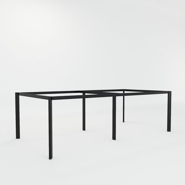 HBOV013 - Bàn cụm 4 240x120 hệ Oval Concept lắp ráp