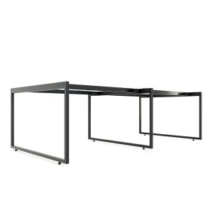 Chân sắt lắp ráp bàn cụm 4 240x120cm hệ Slean HCSL016