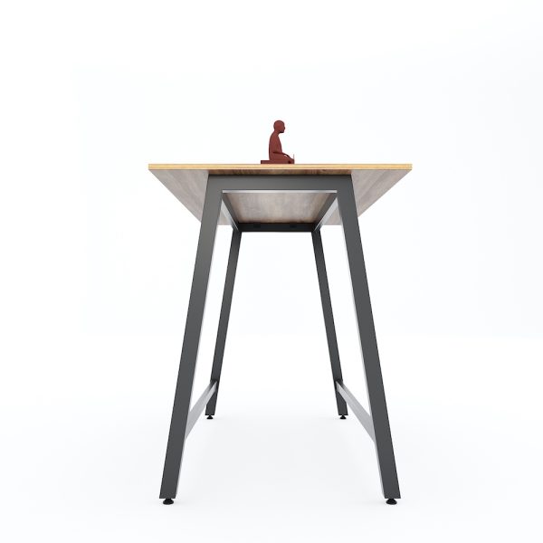 Bàn đứng 1m6 gỗ Plywood phủ melamin chân sắt STD68037