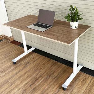 Bàn gấp gọn gỗ Plywood chân sắt SAIL HBMS008