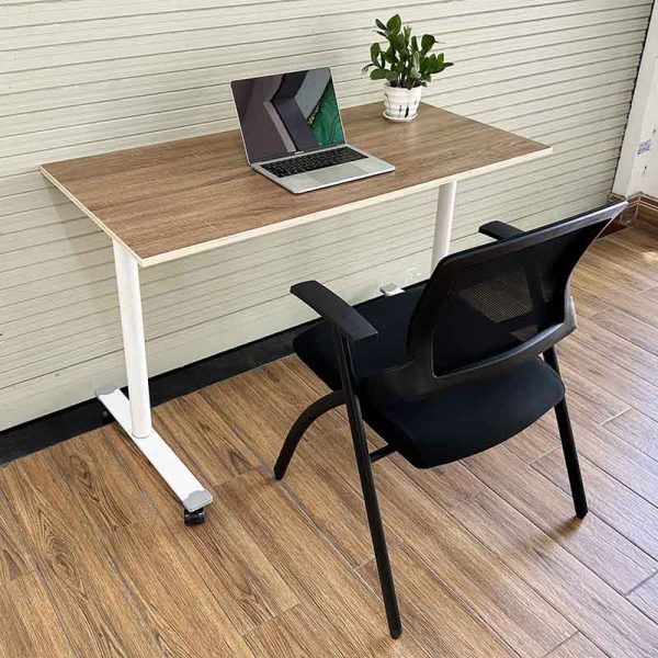 Bàn gấp gọn gỗ Plywood chân sắt SAIL HBMS008