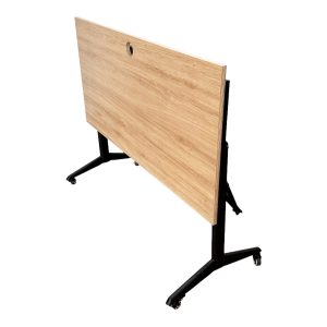 Bàn làm việc gấp gọn có bánh xe (Version 2) gỗ Plywood SPD68187