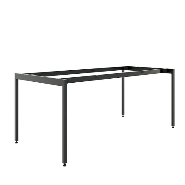 Bàn họp 180x90cm gỗ Plywood phủ melamin chân hệ Slean HBSL022