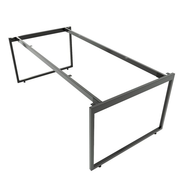 Bàn họp 180x90cm gỗ Plywood phủ melamin chân hệ Slean HBSL022