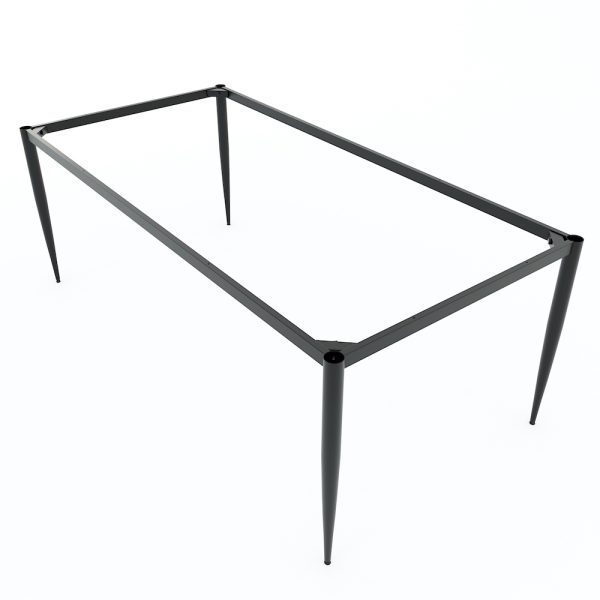 Bàn họp 200x100cm gỗ Plywood phủ melamin hệ Cone II HBCN023