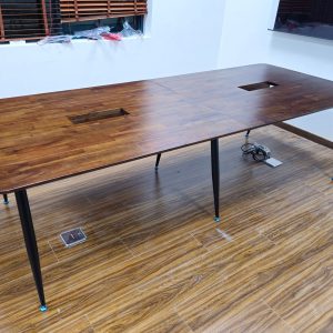Bàn họp 2.8m gỗ Tràm chân CONE - HBCO050