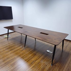 Bàn họp 2.8m gỗ Tràm chân CONE - HBCO050