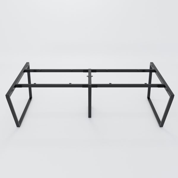 HBTC012 - Bàn họp 240x120 Trapeze Concept lắp ráp