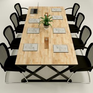 HBXC013 - Bàn họp 120x240 XConcept