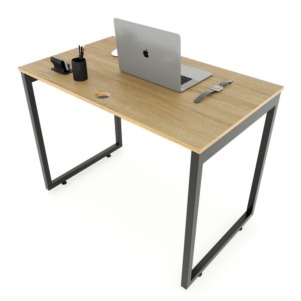 Chân sắt lắp ráp bàn 100x60cm hệ Slean HCSL002