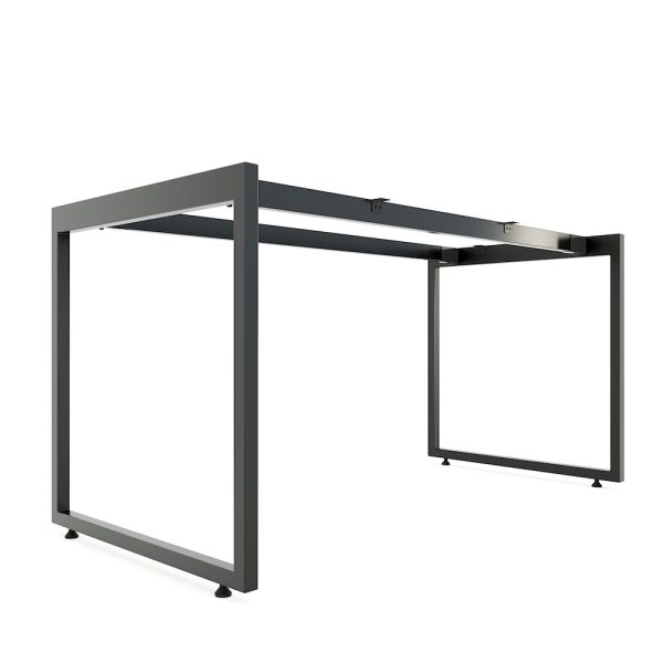 Chân sắt lắp ráp bàn 140x70cm hệ Slean HCSL007