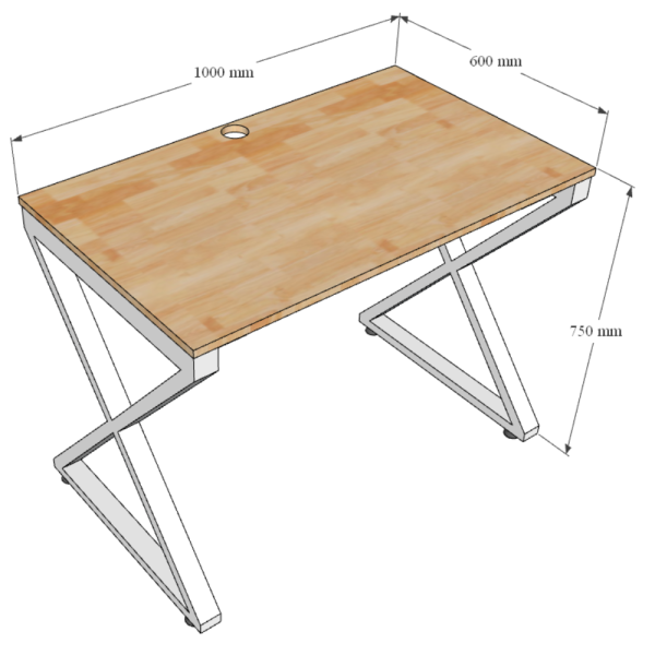 Bàn làm việc 600x1000 XConcept
