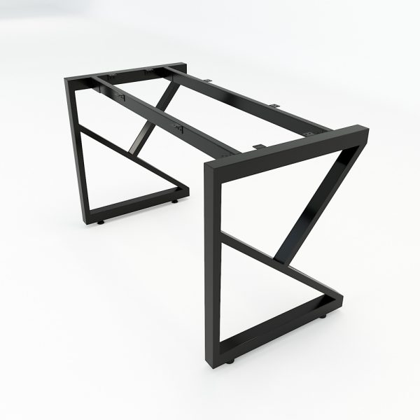 Bàn làm việc 120x60cm gỗ Plywood melamin vân sồi chân sắt hệ Kconcept HBKC028