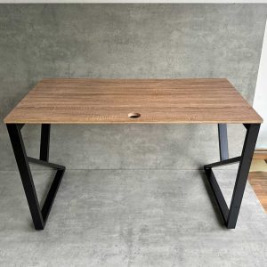 Bàn làm việc 120x60cm gỗ Plywood melamin vân sồi chân sắt hệ Kconcept HBKC028