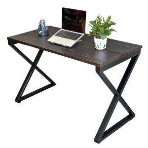 Bàn làm việc 120x60cm gỗ tràm hệ Wooden chân Xconcept lắp ráp