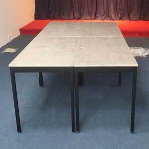 Bàn làm việc 120x60cm gỗ Plywood phủ melamin chân hệ Slean HBSL004