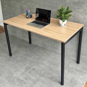 Bàn làm việc 120x60cm hệ OMA II gỗ plywood lắp ráp ngàm HBOM213