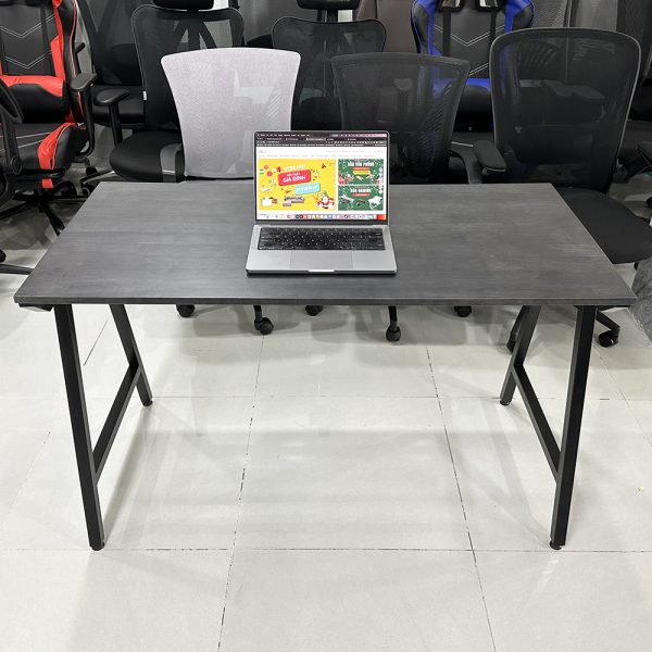 Bàn làm việc chân sắt chữ A gỗ cao su SPD68186