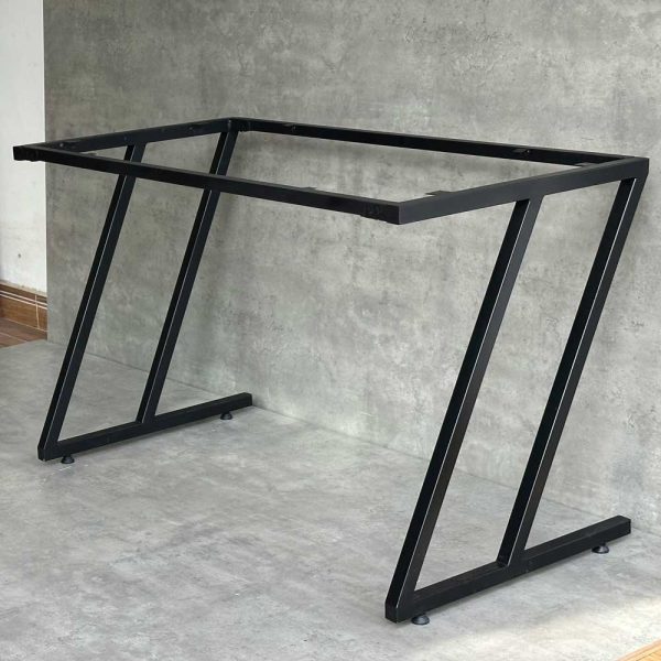 Chân bàn sắt lắp ráp chữ Z 120x60cm hệ Minimal HCMN011