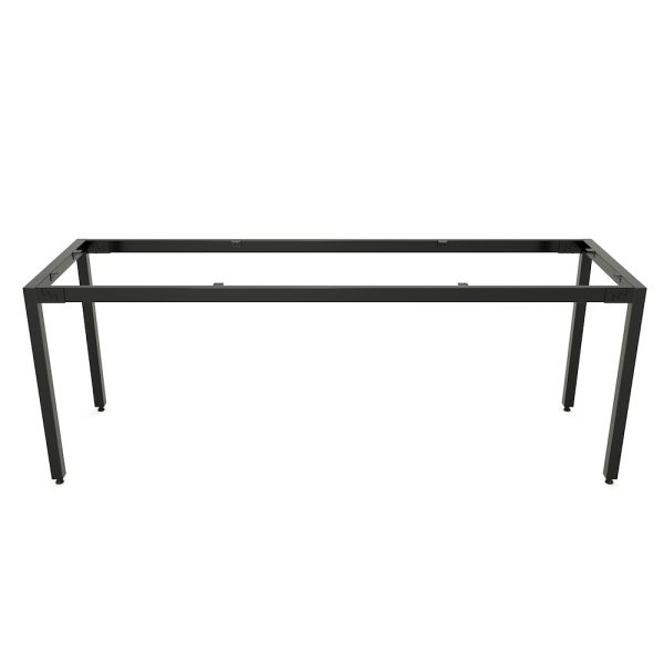 Bàn làm việc 200x60cm gỗ cao su chân sắt hệ Uconcept HBUC036
