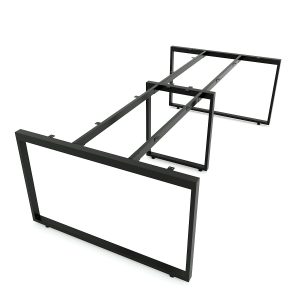 HCRT011- Chân sắt bàn họp hệ Rectang 120x240cm lắp ráp