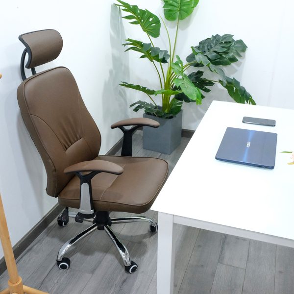 Ghế văn phòng chân xoay có tựa đầu ngả nằm GAKJO-011