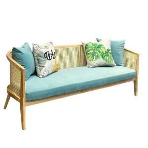 Ghế sofa băng Harvey 1m8 lưới mây SFB68068