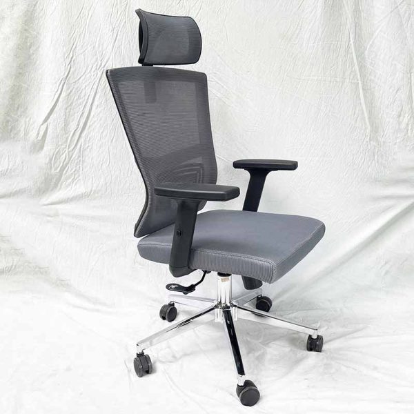 Ghế văn phòng chân xoay có tựa đầu GAK735