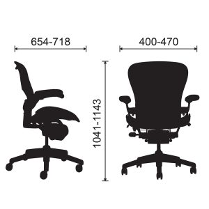 Ghế công thái học Ergonomic Aeron 01 RPB009