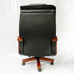 Ghế giám đốc da cao cấp Vantervi tay viền gỗ ngả nằm GSP-8280SJD