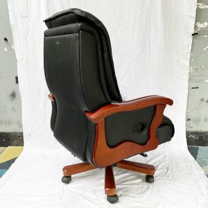 Ghế giám đốc da cao cấp Vantervi tay viền gỗ ngả nằm GSP-8280SJD