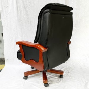 Ghế giám đốc da cao cấp Vantervi tay viền gỗ ngả nằm GSP-8280SJD