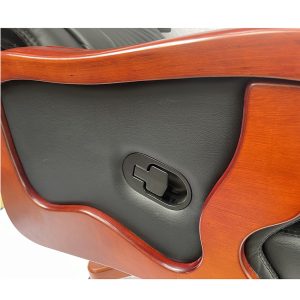 Ghế giám đốc da cao cấp Vantervi tay viền gỗ ngả nằm GSP-8280SJD