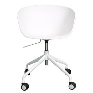Ghế nâng hạ chân xoay HAY lưng nhựa GAKH-53PP