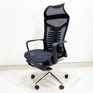 Ghế văn phòng chân xoay ngả lưng có tựa đầu MF740