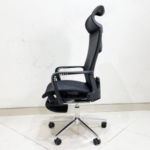 Ghế văn phòng chân xoay ngả lưng có tựa đầu MF740