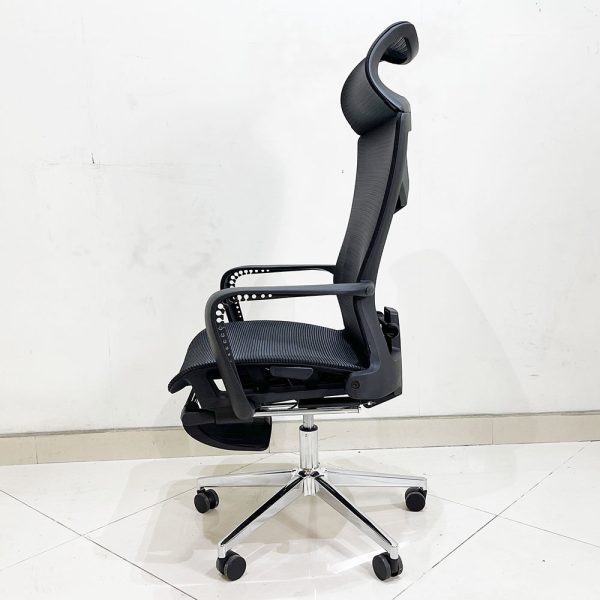 Ghế văn phòng chân xoay ngả lưng có tựa đầu MF740