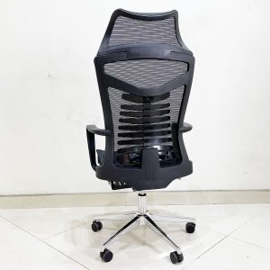 Ghế văn phòng chân xoay ngả lưng có tựa đầu MF740
