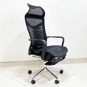 Ghế văn phòng chân xoay ngả lưng có tựa đầu MF740