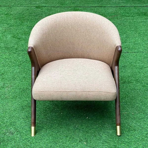 Ghế sofa đơn Monroe gỗ Ash bọc nệm GSD68092