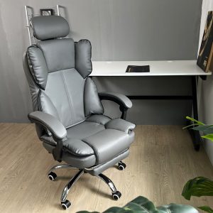 Ghế văn phòng ngả nằm có tựa đầu và gác chân GAK819