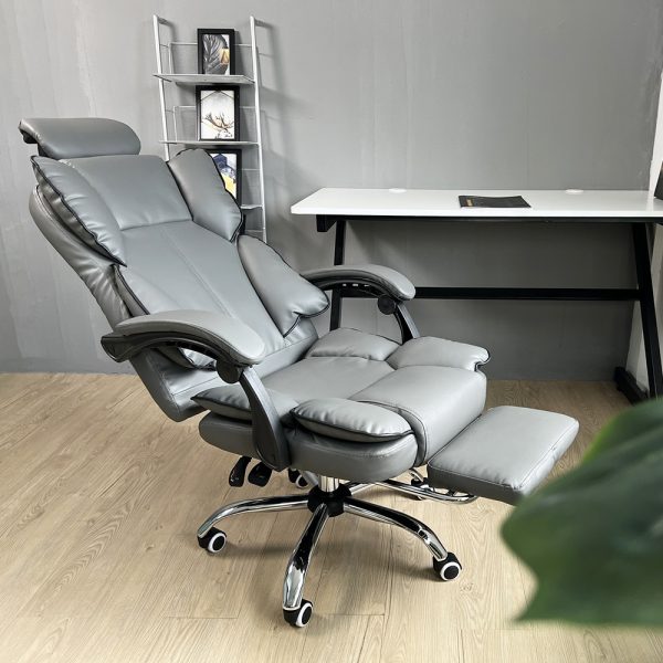 Ghế văn phòng ngả nằm có tựa đầu và gác chân GAK819