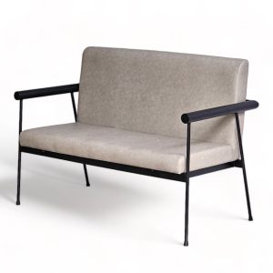 Ghế sofa băng bọc nệm simili khung sắt SFB68076