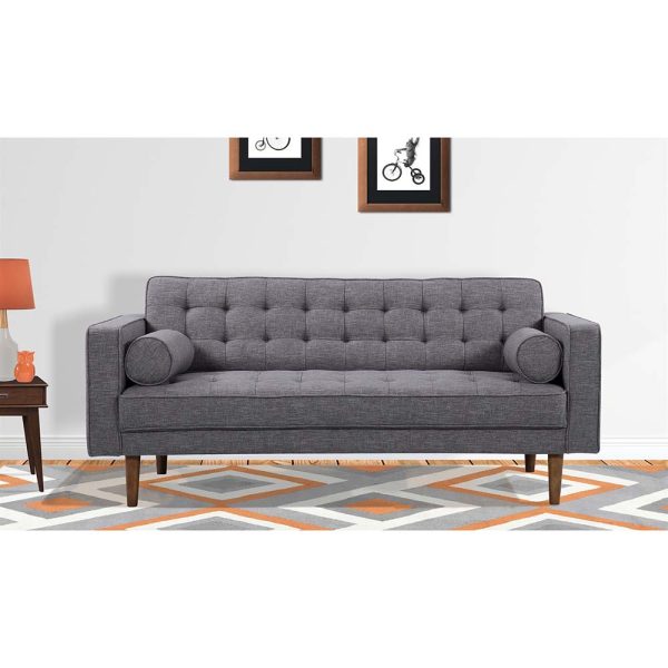 Ghế sofa băng 180x82cm Loveseats 02 nệm bọc vải SFB68042