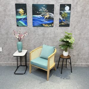 Ghế sofa đơn Harvey khung gỗ Ash GSD68060