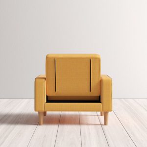 Ghế sofa đơn vuông bọc vải nhiều màu GSD68008